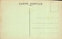 VINTAGE POSTCARD Boat French Navy Somali Destroyer