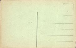 VINTAGE POSTCARD Boat French Navy Destroyer Fortune