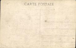 VINTAGE POSTCARD Boat Naval War Flamberge French Destroyer of 1st rank