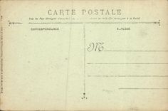 VINTAGE POSTCARD Boat French Navy Mangini Destroyer of Squadron