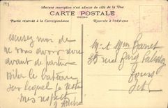 VINTAGE POSTCARD Boat B French Marine the boats school Magellan and Armorique