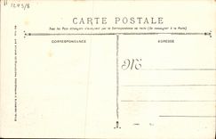 VINTAGE POSTCARD Boat French Navy Ship Hospital Sphinx