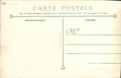 VINTAGE POSTCARD Boat Navy the Key Treville Cruiser School Of the Gunners