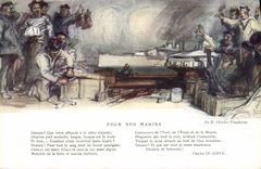 VINTAGE POSTCARD Boat For Our Sailors