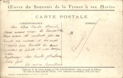CPA Bateau Pour Nos Marins