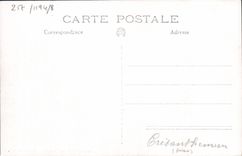 VINTAGE POSTCARD Boat HMS Crisanthemum