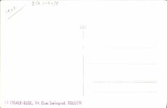 VINTAGE POSTCARD Tow boat Baits