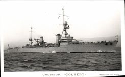 VINTAGE POSTCARD Boat Colbert Cruiser