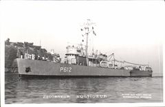 VINTAGE POSTCARD Boat Escort ship Acrobat