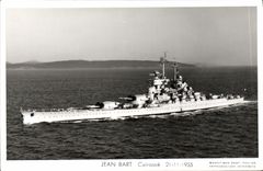CPA Bateau Jean Bart Cuirasse 22 11 1955