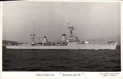 VINTAGE POSTCARD Boat Dupleix Cruiser