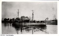 CPA Bateau HMs Clonmel