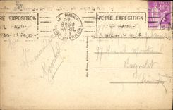 Vapor de Normandía del barco de la POSTAL de la VENDIMIA los caballos grandes del comedor