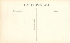 El barco Le Havre interior de la POSTAL de la VENDIMIA del comedor de Francia del vapor del 1r clasifica