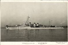 CPA Bateau Torpilleur Forbin