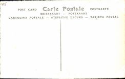 VINTAGE POSTCARD French Prints At the 18th Century Louis XV King de France