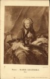 CPA Nattier Marie Leczinska Dijon 