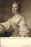 VINTAGE POSTCARD Nattier Louis Henriette Gabrielle Of Lorraine Princess of Turenne Museum of Versailles