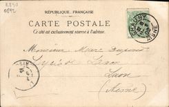 VINTAGE POSTCARD Mullet Of Isle Creating the Marseillaise
