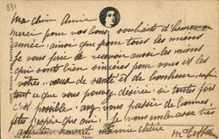 VINTAGE POSTCARD Children of Charles Ier King d' Angleterre