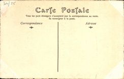 La POSTAL un Flore más elegante de la VENDIMIA tiene su Louis de levantamiento Enriqueta de Bourbon duquesa de Orleans