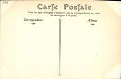 VINTAGE POSTCARD Louis Dominique Cartouche Known as Burgundian