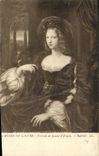 CPA Musee Du Louvre Portrait de Jeanne D'Aragon Raphael
