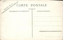 VINTAGE POSTCARD Old Castle De Mantoue Italy Frederic II of Gonzague Chocolate factory of Aiguebelle