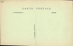 VINTAGE POSTCARD Charles VII Victorious King de France