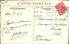 VINTAGE POSTCARD Henri IV Combines Of the Queen Elizabeth