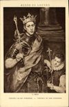 VINTAGE POSTCARD Portrait Of King Ferdirnand EL Greco Museum of Louvre Paris