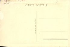 VINTAGE POSTCARD Museum Of Versailles Miss of Valliere