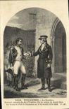 CPA Vincennes Le Donjon Derniers moment du Duc d'Enghien Fil du prince de Conde 