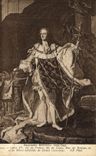 VINTAGE POSTCARD Hyacinthe Stone Louis XV king de France