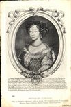 VINTAGE POSTCARD Anne Marie Of Orleans Girl of Philippe Of Orleans