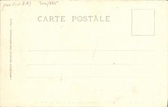 VINTAGE POSTCARD Museum of Versailles Mrs Adelaide of Nattier France