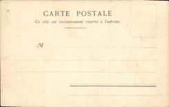 VINTAGE POSTCARD Palate of the costume Project Felix Louis XVI