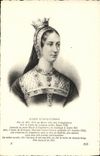 VINTAGE POSTCARD Marie of England Girl of Henri IV king d' Angleterre