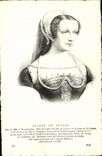 VINTAGE POSTCARD Claude of France Romorantin Girl of Louis XII
