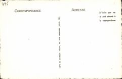 VINTAGE POSTCARD Charles VII known as the Gracious Son of Louis XI