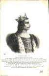 VINTAGE POSTCARD Charles V Wire of Jean the Good