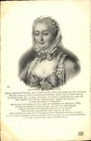VINTAGE POSTCARD Marchioness of Pompadour 1721