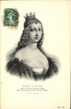 CPA Marie D'Anjou Soeur du Bon Roi Rene d'Anjou