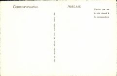 Duquesa Of Valliere Girl de la POSTAL de la VENDIMIA del honor de la duquesa de Orleans