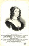 VINTAGE POSTCARD Henriette Anne Of England Girl of Charles 1st king d' Angleterre