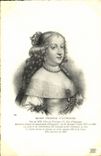 VINTAGE POSTCARD Marie Therese Of Austria girl of Philippe IV king d' Espagne