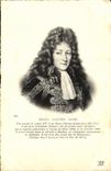 VINTAGE POSTCARD Large Dolphin Louis Wire of Louis XIV and Marie Therese of Austria