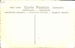 VINTAGE POSTCARD Countess De Genlis born with the castle of Champcery close to Autun