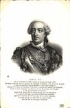 CPA Louis XV Roi de France 