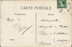 CPA Fantaisie Femme L'aiglon 